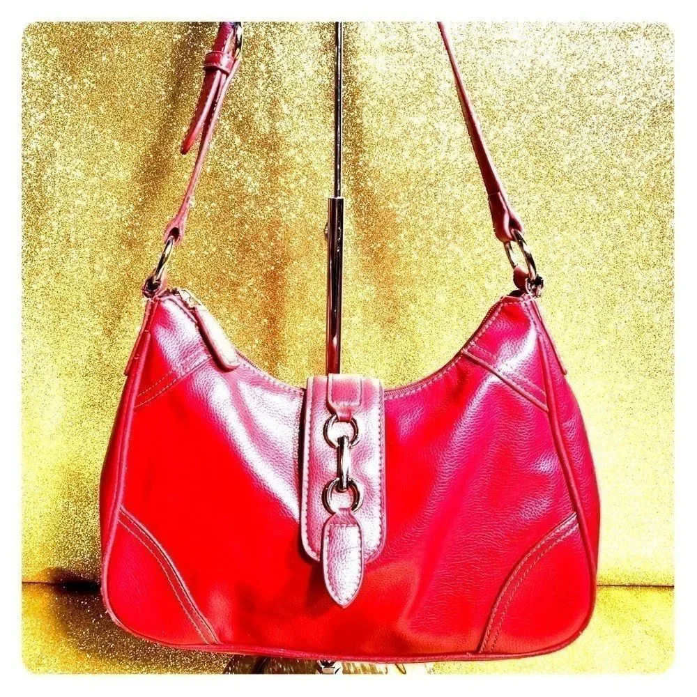 Red Croft and Barrow Soho Bag + Bonus Wallet